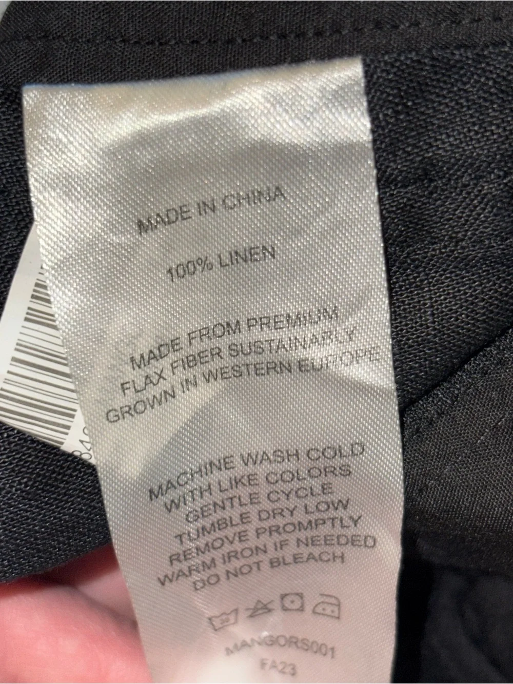 Quince Womens 100% European Linen Pants New Size L Neutral Capsule Wardrobe $98